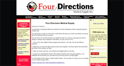 Desktop Screenshot of fourdirectionsmedical.com